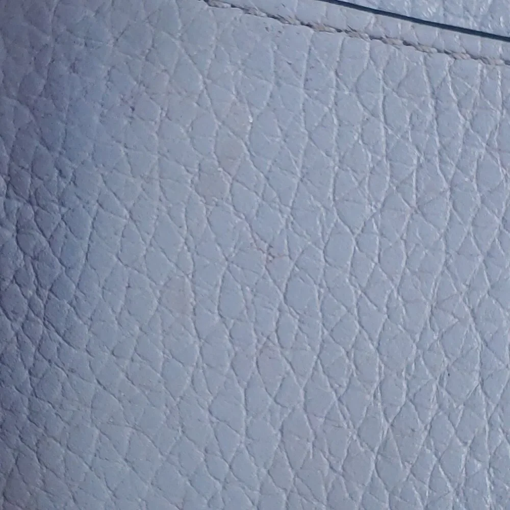 Kate Spade Leila Women's Card Wallet - Muted Light Blue Green - New York USED